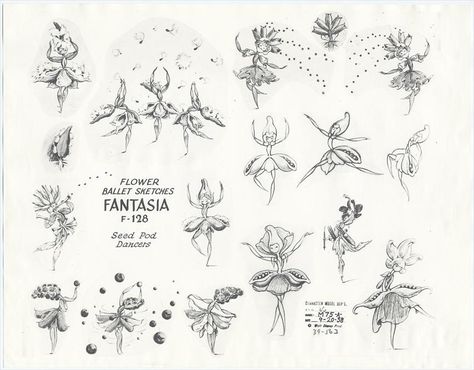 Art Of Fantasia Disney, Fantasia Tattoos Disney, Fantasia Mushrooms Tattoo, Disney Fantasia Fairies, Dancing Character Design, Disney Fairies Tattoo, Fantasia Art Disney, Disney Fantasia Art, Fantasia Tattoo Ideas