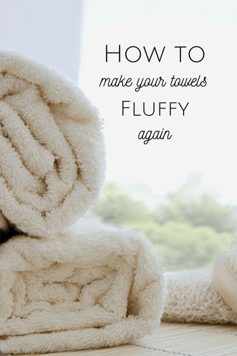 How to make your towels fluffy again! #thrifty #whitevinegar #bakingpowder #towels #fluffy Refresh Towels, Frugal Family, Potty Training Tips, Fluffy Towels, Old Towels, The Diary, Household Cleaning Tips, Frugal Tips, Frugal Living Tips