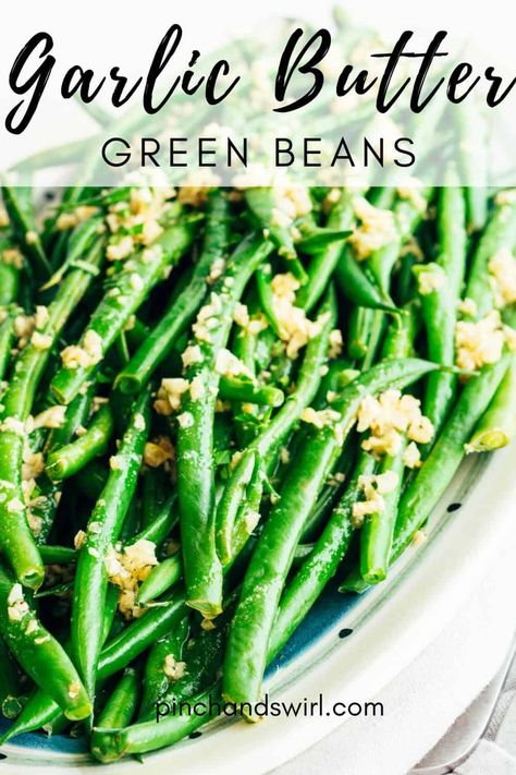 Blanched Green Beans Recipes, Summer Green Beans, Cook Green Beans On Stove, Long Green Beans Recipes, Summer Green Bean Recipes, Garlic String Beans, Bento Dinner, Long Beans Recipe, Long Green Beans