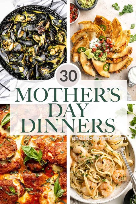 30 Mother's Day Dinner Ideas - Ahead of Thyme In Law Dinner Ideas, Dinner For In Laws, Mothers Day Dinner Ideas Meals, Mother’s Day Meal Ideas, Mother’s Day Dinner Party, Mother’s Day Food Dinner, Mother’s Day Dinner Ideas, Mother’s Day Dinner, Mothers Day Dinner Ideas