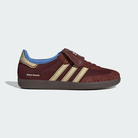 Wales Bonner Adidas, Wales Bonner Samba, Adidas Wales Bonner, Football Silhouette, Samba Shoes, Lucky Blue, Football Fashion, Wales Bonner, Adidas Sneaker