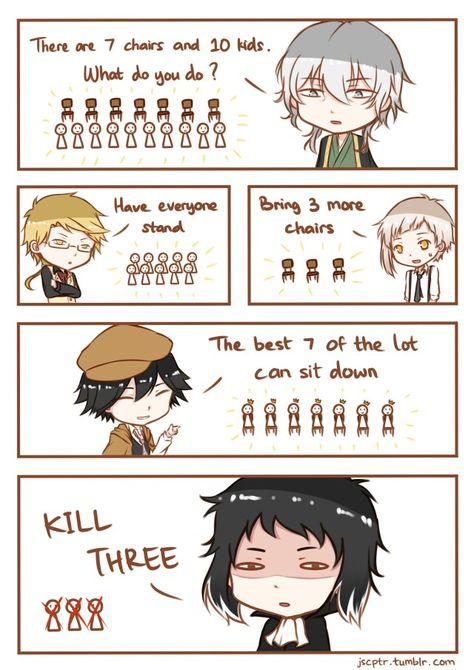 I said kill three. Omg I'm a horrible person Fukuzawa And Edogawa, Fukuzawa Yukichi Fanart, Ranpo X Fukuzawa, Edogawa Ranpo Fanart, Fukuzawa Fanart, Akutagawa X Atsushi Fanart, Atsushi X Akutagawa Fanart, Ranpo And Fukuzawa, Bsd Comic