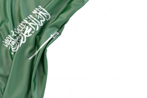 Flag of saudi arabia | Premium Photo #Freepik #photo #banner #flag #space #sign Satin Illustration, Flag Of Saudi Arabia, King Salman Saudi Arabia, Saudi Flag, Ksa Saudi Arabia, National Day Saudi, Portuguese Flag, Lebanon Flag, Patriotic Background