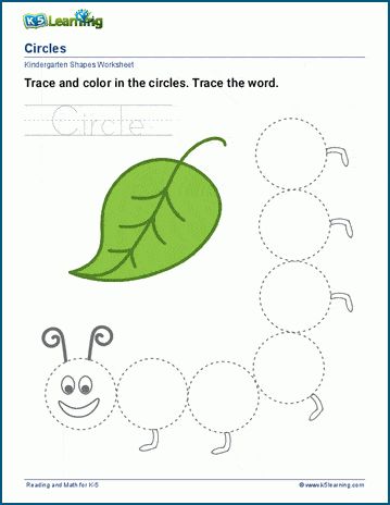 Students trace, color and write the name of the basic 2D shapes (circles, squares, triangles, ...) in these kindergarten worksheets. Free | Math | Worksheets | Kindergarten | Printable Kindergarten Enrichment, Circle Worksheet, Log Math, Shape Worksheets For Preschool, Shapes Worksheet Kindergarten, Shape Tracing Worksheets, Kinder Worksheets, Shapes Kindergarten, Cursive Writing Worksheets