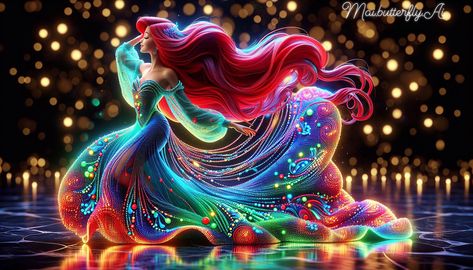 Princess Ariel dancing in joyful color 🧜🏻‍♀️♥️ #disneyprincess #Ariel #disney #princessariel Ariel Dancing, Ariel Disney, Princess Ariel, May 27, Little Mermaid, Disney Art, The Little Mermaid, Ariel, Different Styles