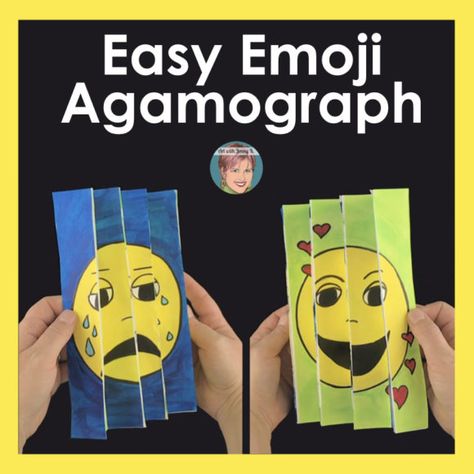 Agamograph Art, Emoji Painting, Women History Month Activities, Activities For Teachers, Art With Jenny K, Drawing Crafts, Arts Integration, Teaching Videos, Art Student