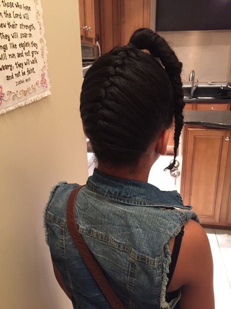 #UnderBraid #FishtailBraid #KidHairstyle Under Braids, Fish Tail Braid, Kids Hairstyles, Short Hair, Short Hair Styles, Hair Styles, Hair, Beauty