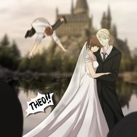 Draco And Hermione, Still In Love, Hermione, Pansies, Nun Dress, Harry Potter, Instagram Profile, Comics, Tumblr