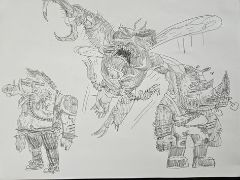 Tmnt Superfly, Tmnt Mutant Mayhem, Bebop And Rocksteady, Green Ninja, Mutant Mayhem, Mutant Ninja, A Drawing, Teenage Mutant Ninja, Teenage Mutant