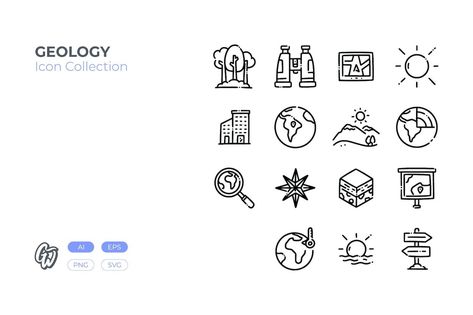 Geology Doodle Icon Doodle Icon, Icon Icon, Wordpress Themes, Geology, Wordpress Theme, Wordpress, Doodles