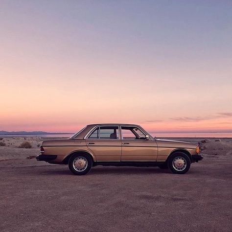 𝐌𝐞𝐫𝐜𝐞𝐝𝐞𝐬-𝐁𝐞𝐧𝐳 𝐔𝐒𝐀 on Instagram: “Old but gold 🥇 #W123 📸 @friendswithbenz ⠀⠀⠀⠀⠀⠀⠀⠀⠀⠀⠀⠀ #mercedesbenz #mercedes #benz #mymercedes #luxury #luxurycar #mbugc #sunset #mbclassic…” Procreate References, Gold Mercedes, Old But Gold, Car Aesthetic, Luxury Cars, Mercedes Benz, Cars, Green, Gold