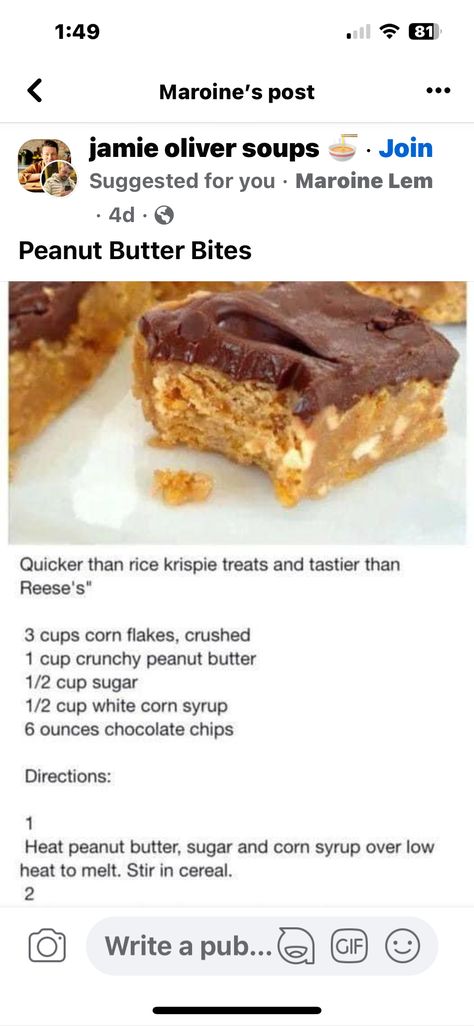 Philadelphia Snack Bars Recipe, Philadelphia Snack Bars, Snack Bar Recipes, Finger Desserts, Peanut Butter Bites, Family Desserts, Dessert Bar Recipe, Cookie Brownie Bars, Snack Bars