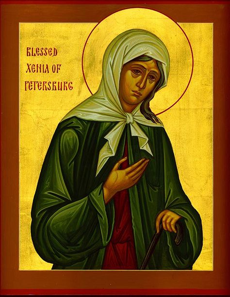 Blessed Xenia of St Petersburg - Orthodox Church in America Saint Xenia, Funny Marriage Advice, Orthodox Prayers, Eastern Orthodox Church, Orthodox Christian Icons, Best Marriage Advice, Eastern Orthodox, Religious Icons, Orthodox Icons