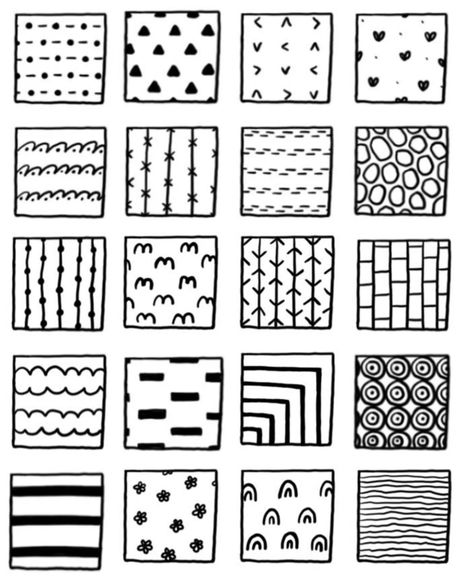 Motif Graphisme Simple, Simple Line Designs Pattern, Repition Design Pattern, Black And White Doodles Simple, Designs To Draw Patterns, Simple Pattern Design, Easy Patterns To Draw, Line Design Pattern, Beginner Sketches