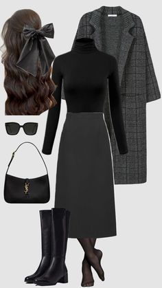 Modesty Outfits, Cute Modest Outfits, Winter Fashion Outfits Casual, Tom Riddle, Everyday Fashion Outfits, Stylish Work Outfits, Causual Outfits, Fashion Attire, Modest Fashion Outfits