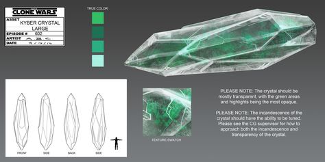 Kyber Crystal Clone Wars Concept Art, Kyber Crystal, Color Wars, Concept Art Gallery, Lightsaber Hilt, Crystal Texture, Inspiration For Work, Star Wars Light, Star Wars Books