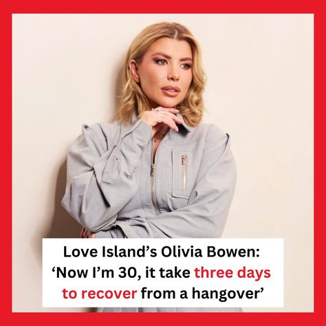 In an exclusive interview, Love Island's Olivia Bowen opens up about motherhood, her husband Alex and three-day hangovers... TAP the link in bio for the full chat #LoveIsland #LoveIsland2016 #LoveIslandUK Olivia Bowen, Love Island, Three Days, Link In Bio, Tap, Interview, Take That, Quick Saves