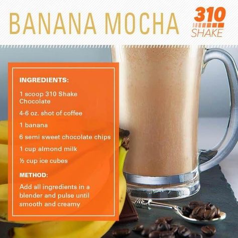 Plexus Shake Recipes, Plexus Recipes, Nutrition Shake Recipes, 310 Nutrition Recipes, 310 Recipes, 310 Nutrition Shake, 310 Shake Recipes, Nutritional Shakes, Mocha Shake