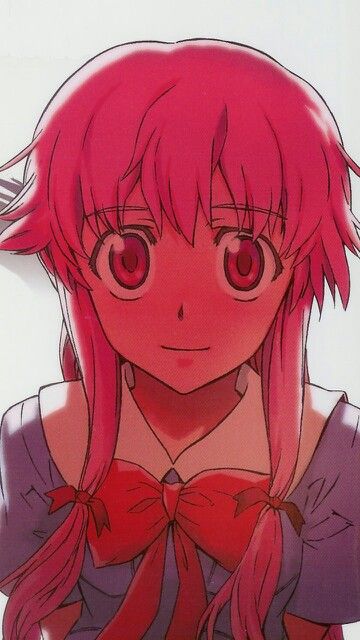 Yuno - Mirai Nikki Future Diary Yuno, Yukiteru Amano, Future Dairy, Yuno Mirai Nikki, Yuno Gasai Anime, Ryoba Aishi, Future Diaries, Mirai Nikki Future Diary, Gasai Yuno