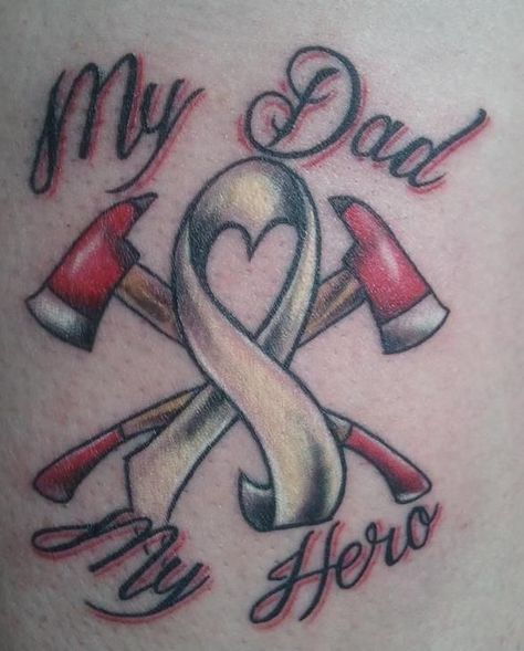 Fireman Tattoo Ideas, Fire Department Tattoos, Fireman Tattoo, Fire Department Shirts, Firefighter Tattoos, Fighter Tattoos, Gifts For Firefighters, Tattoos For Dad, Tattoos For Dad Memorial