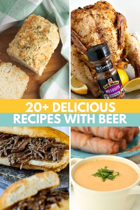 Cook With Beer: The Best Beer Cheese Recipes and More 🍻 » Beechers Cheese Recipes, Recipes With Beer In Them, Beer Cheese Recipes, Recipes With Beer, Beer Cupcake, Baking With Beer, Beer Braised Short Ribs, Mccormick Recipes, Beer Cheese Recipe