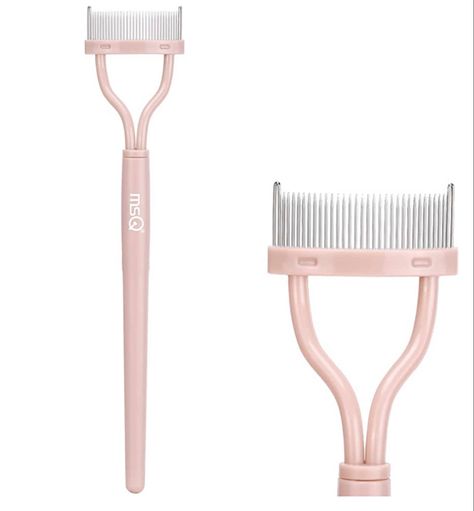 Eyelash separator. Eyelash comb. Lash separator tool. #makeup #amazondeals #amazonfavorites #amazonfinds #tiktok #eyelashes #eyelashcomb Lash Separator, Eyelash Separator, Eyelash Comb, Mascara Application, Mascara Brush, Eyelash Sets, Eyelash Brush, Brushed Metal, Comb