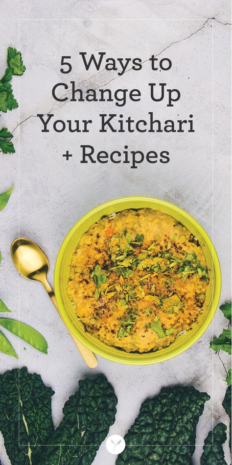 Kitchari Cleanse, Kitchari Recipe, Ayurvedic Diet, Ayurveda Recipes, Spring Veggies, Ayurvedic Healing, Savory Rice, Ayurvedic Recipes, Herbal Teas Recipes