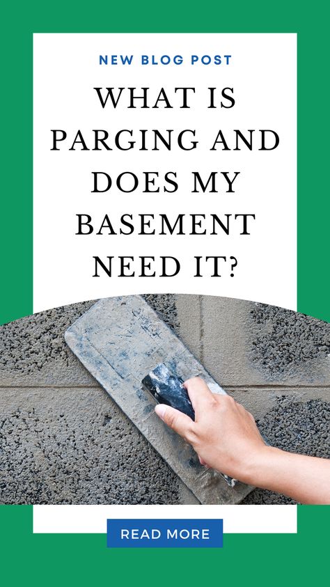 Parging Concrete, Parging Foundation Ideas, Sealing Basement Walls, Waterproofing Basement Walls, Waterproof Basement, Concrete Refinishing, Concrete Block Foundation, Diy Foundation, Concrete Block Walls