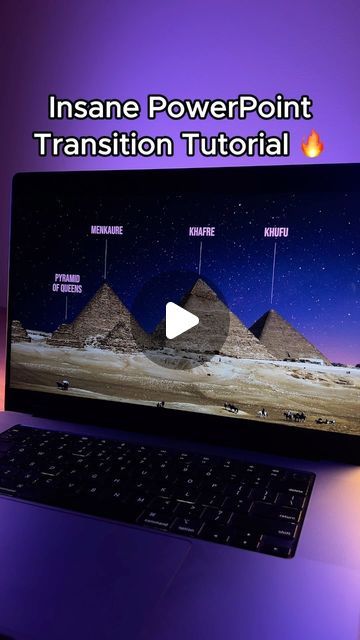 Luis | PowerPoint Tutorials on Instagram: "This PowerPoint Transition is INSANE 😨🔥 check out more Tutorials in my profile #powerpoint #mspowerpoint #powerpointutorials #powerpointtemplate" Powerpoint Transition, Khufu Pyramid, Creative Powerpoint Presentations, Powerpoint Tutorial, Powerpoint Tips, Computer Tips, Power Point Template, Creative Powerpoint, Hacking Computer