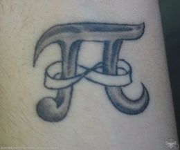 Pi + Infinity Pi Tattoo, Science Tattoo, Taboo Tattoo, Math Symbols, Hp Tattoo, Mobius Strip, Infinity Tattoos, Kid Experiments, Star Wars Tattoo