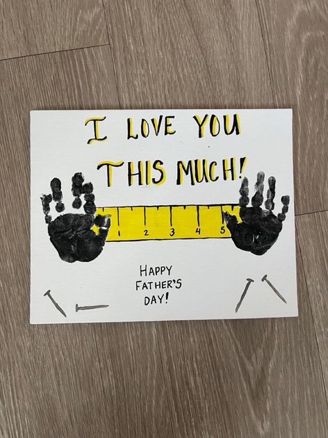 Fathers Day Crafts For Kids Handprints, Fathers Day Crafts Ideas, Dad Crafts For Toddlers, Dads Birthday Craft, Kids Crafts Fathers Day, Father Day Art And Craft, May Handprint Crafts, Arts And Crafts Fathers Day, Fathers Day Gifts Ideas From Preschool