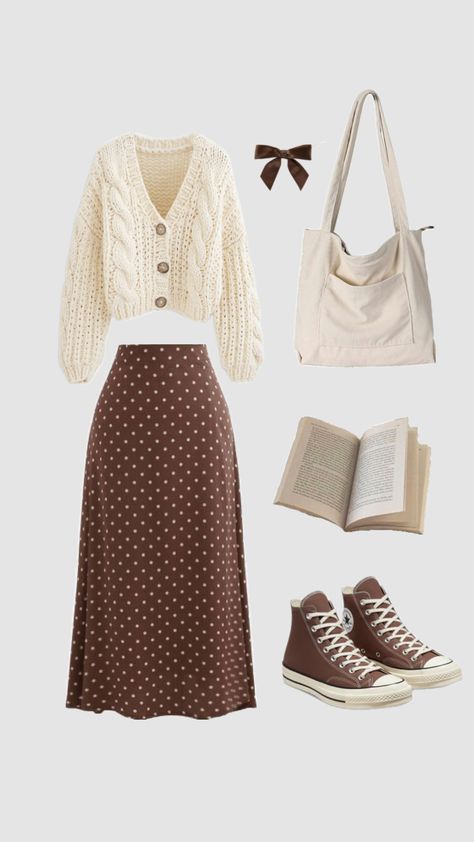 Outfit With Skirt, Modest Girly Outfits, Church Outfit, Modesty Outfits, Cute Modest Outfits, Save Outfits, Classy Prom Dresses, Casual Outfit Inspiration, Shoes Converse