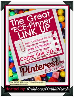 Simply Kinder: Early Childhood Pinterest Link-Up & Other Bloggy Business Preschool Education, Teacher Blogs, Preschool Classroom, Preschool Fun, Teaching Classroom, Teacher Hacks, Link Up, Childhood Education, Early Education