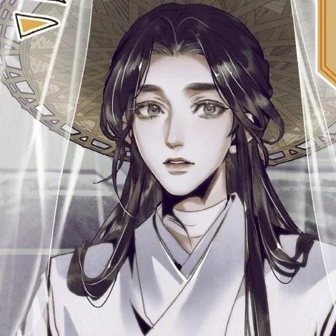 Starember Xie Lian, Xie Lian Heaven Official's Blessing, Heaven Officials Blessing Manhua, Heaven Officials Blessing Pfp, Xie Lian Manhua Icon, Heaven's Official Blessing Manhua, Tgcf Manhua Panel, Xie Lian Icon Manhwa, Xie Lian Starember