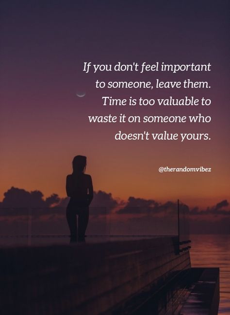 If you don't get the equal importance from someone as you give, then there is no need to paye way to get disrespected or getting less importance. Life is too short and time is too valuable to wait for the person to realize your importance. #Feelingimportantquotes #Importanceofperson #Valuabletimequotes #Precioustimequotes #Lifequotes #Relatablequotes #Jayshettyquotes #Deepquotes #Emotionalquotes #Goodquotes #Inspirationalquotes #Dailyquote #Everydayquote #Quotes #Quotesandsayings #therandomvibez Valuable Person Quotes, Most Valuable Person Quotes, Giving Importance To Someone Quotes, Feeling Important Quotes, Don’t Wait Quotes, Attention To Detail Quotes, No One Cares About You Quotes, Need Someone Quotes, The Right Person Quotes