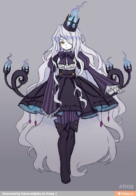 #wattpad #fanfiction Everybody loves a good yandere story, so here we are. P.S. I don't own any of the photos I use. Pokemon Gijinka Chandelure, Pokémon As Humans, Chandelure Gijinka, Pokemon As Humans, Human Pokemon, Pokémon Gijinka, Pokemon Human, Pokemon Human Form, Gijinka Pokemon