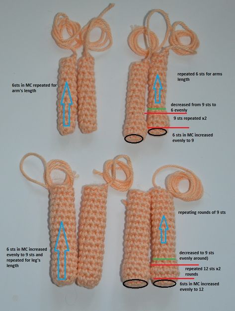 Basic Amigurumi Shapes, Simple Doll, Crochet Doll Pattern, Love Crochet, Crochet Techniques, Crochet Patterns Amigurumi, Doll Pattern, Crochet Dolls, Amigurumi Doll