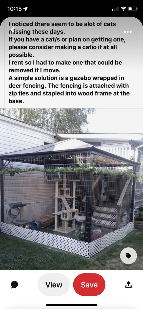 Diy Cat House, Cat House Outdoor, Catio Ideas, Rambo 3, Ideas For Cats, Cat Patio, Cat Houses, Outdoor Cat Enclosure, Cat House Diy