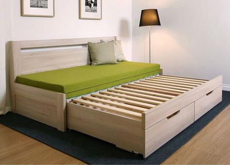 Pull out Sofa bed Sofa Cumbed Design, Sofa Come Bed, Sofa Bed For Small Spaces, Diy Sofa Bed, Design Ložnic, Beds For Small Spaces, Sofa Bed Design, Sofa Bed With Storage, Bed Furniture Design