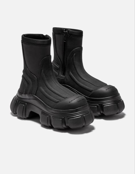 Black Boots Aesthetic, Boots Aesthetic, Ruffles Top, Black Outfit Men, Leather Loafer Shoes, Accessories Bags Shoes, Streetwear Men Outfits, Fashion Design Clothes, Prada Men