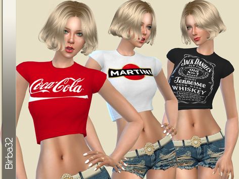 Birba32's BrandBar T-Shirts for woman Marilyn Monroe T Shirts, Sims 4 Hair Male, Sims 4 Tsr, Sims Clothes, Hair Male, Sims 4 Characters, The Sims 4 Download, Sims4 Clothes, Sims 4 Update