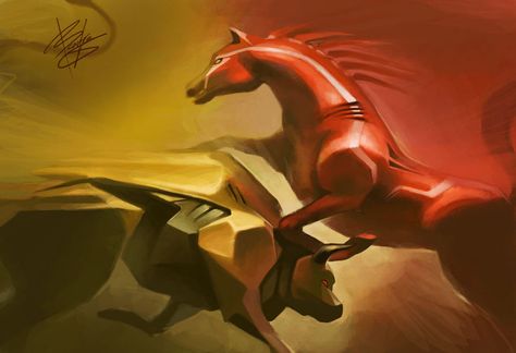 Bull vs Horse (Lamborghini vs Ferrari) digital painting Ferrari Horse, Cars Customized, Customized Cars, Cars Ferrari, Cars Luxury, Ferrari Car, My Dream Car, Amazing Cars, Car Collection