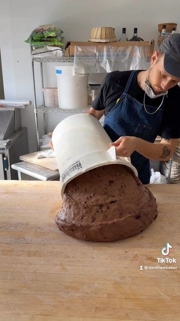 Dan The Baker on Instagram: "We are bringing back dark chocolate sour cherry sourdough this weekend for Valentine’s Day! Made with lots of dark cocoa powder, @valrhonausa chocolate chips, dried montmorency cherries and a little butter, we will have limited quantities Friday through Sunday!" Sourdough Valentines Day, Cherry Sourdough, Montmorency Cherry, Sour Cherry, Chocolate Chips, Cocoa Powder, Dark Chocolate, This Weekend, Chocolate Chip