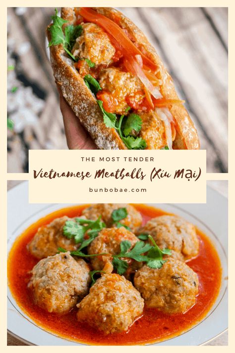 Xiu Mai Recipe Vietnamese Food, Vietnamese Tet Recipes, Vietnamese Xoi Recipe, Pork And Shrimp Recipes, Vietnamese Meatball Soup, Vietnamese Christmas Food, Xiu Mai Recipe, Vietnamese Meatloaf, Vietnamese Recipes Authentic