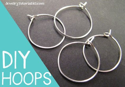 In this video, I’ll show you how to make hoop earrings that you can also use as wine charm ring findings. In my last post, I shared a DIY Christmas Tree Wine Charm tutorial and I promised to share the How To Make Hoop Earrings, Diy Wine Charms, Make Hoop Earrings, Wine Charms Diy, Rings Video, Diy Earrings Tutorial, Small Silver Hoop Earrings, Gold Bar Earrings, Charm Ring