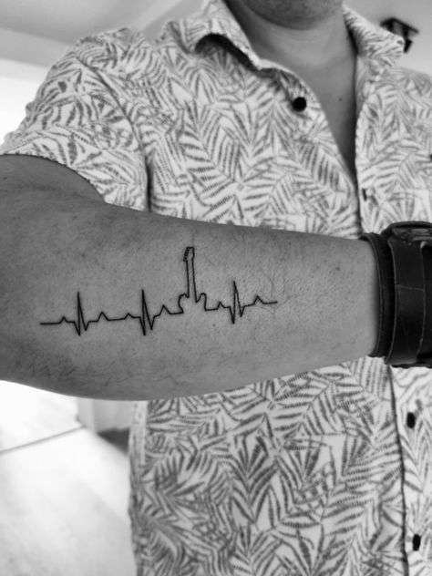 Tattoo heartbeat one beat with a guitar. Stands for my love for music Tattoo Heartbeat, Tattoo Guitar, Soccer Tattoos, Love For Music, Heartbeat Tattoo, Guitar Tattoo, Guitar Stands, For My Love, In A Heartbeat