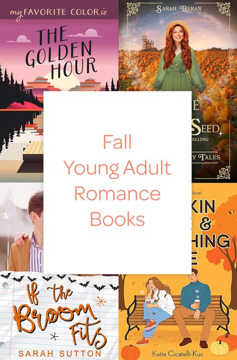 Fall YA Romance Books | Autumn-themed Teen Romance Novels Ya Romance Books, Love Story Books, Urban Fantasy Writing, Ya Books Romance, Young Adult Books Romance, Books Autumn, Clean Romance Books, Ya Romance, Books Romance Novels