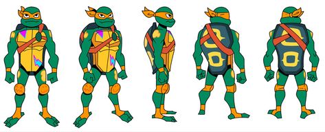 Rottmnt Mikey, Turtles Forever, Tmnt Characters, Ref Sheet, Teenage Mutant Ninja Turtles Art, Character Model Sheet, Tmnt Artwork, Teenage Ninja, Teenage Ninja Turtles