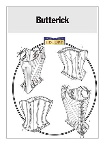 Corset Steampunk, Corset Sewing Pattern, Corset Costumes, Costume Sewing Patterns, Corset Pattern, Steampunk Corset, Boned Corsets, Victorian Goth, Butterick Pattern