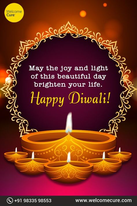 May millions of lamps illuminate your life with joy, prosperity, health and wealth forever. Wishing you and your family a very Happy Diwali. #Diwali #HappyDiwali #wishes #Festivewishes #Health #Welcomecure #life Happy Diwali Husband, Happy Diwali Bandi Chod Divas, Happy Divali Trinidad, Happydiwali Images, Happy Diwali To You And Your Family, Shub Diwali Wishes, Subh Dipawali Wishes, Deepali Wishes, Happy Diwali Unique Wishes